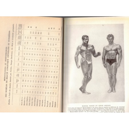 Toute la culture physique, nouvelle méthode franco-américaine complète, Marcel Rouet, 1954 - culturisme, gymnastique,