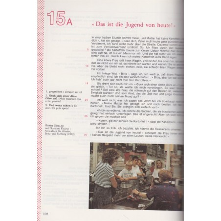 Ja, aber..., manuel d'allemand classe de 2e, Duport, Gaussent, 1989