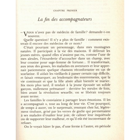 Les médecins et nous, Huguette Maure, 1975 - bien-être, rapports malade médecin,