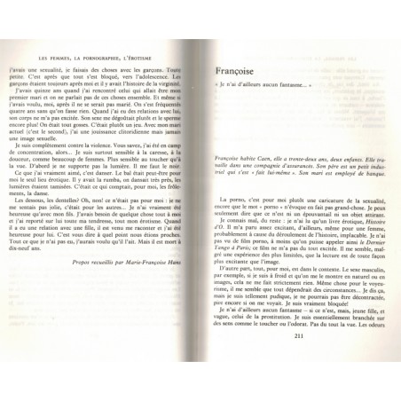Les femmes, la pornographie, l'érotisme, Hans et Lapouge, 1980 - féminisme, sexualité, bien-être,