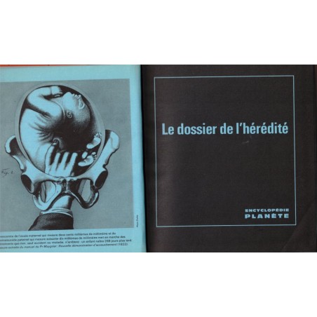 Le dossier de l'hérédité, Julian Huxley, L'encyclopédie planète, Louis Pauwels, 1964 - génétique, biologie, sciences,