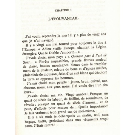 Le crabe-tambour, Pierre Schoendoerffer, 1978 - roman d'aventures,