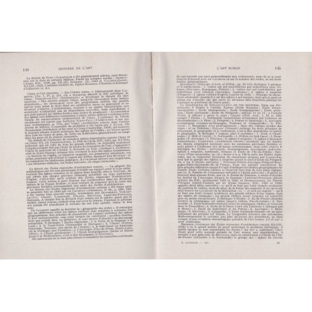 Histoire de l'art II, Moyen Age et temps modernes, Pierre Lavedan, 1944 - manuel Art, université
