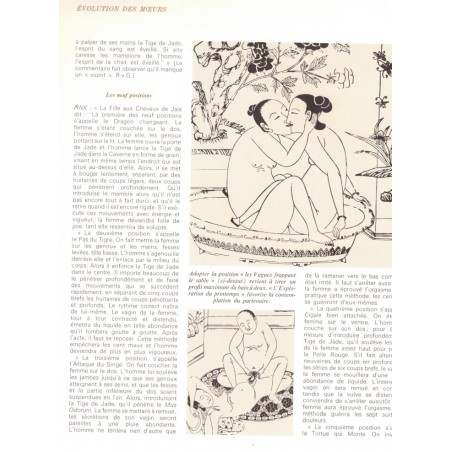 Encyclopédie sexualité, Evolution des moeurs, T2, Yves de Saint-Agnès, 1974 - psychologie, images érotiques