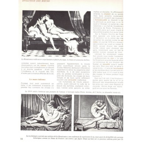 Encyclopédie sexualité, Evolution des moeurs, T2, Yves de Saint-Agnès, 1974 - psychologie, images érotiques