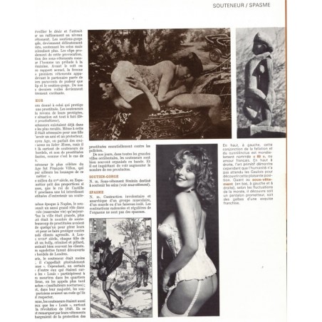Dictionnaire sexualité, T5, Yves de Saint-Agnès, 1974 - Encyclopédie de la femme et sexualité, images érotiques