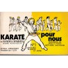 Karaté en bandes dessinées pour nous, N°1 ceintures blanche-jaune, Méthode Shotokan, Nguyen Ngoc My, 1991., arts martiaux, BD,