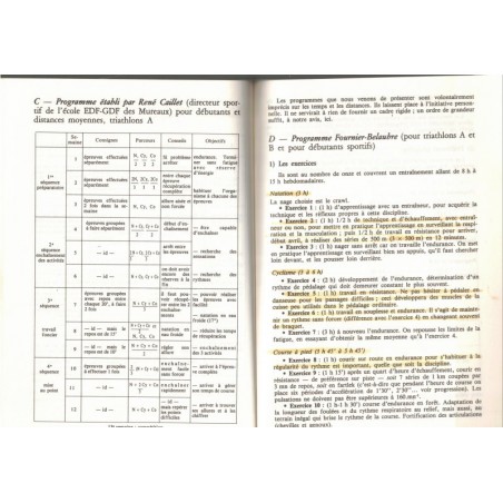 Triathlon, Pierre Fournier, 1986 - natation, cyclisme, course à pied, athlétisme, sports,