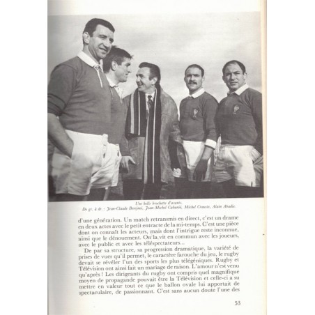 Roger Couderc, Adieu les petits, 1983 -, rugby, biographie, télévision, sport,