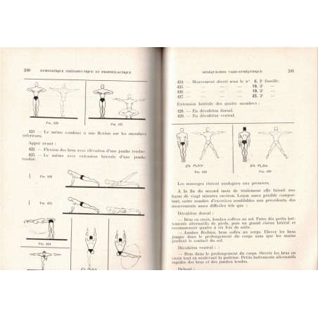 Gymnastique thérapeutique et prophylactique cinésiologie, Pécunia, 1962. culture physique, kinésithérapie, sports,