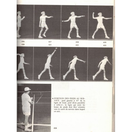 Le tennis, l'apprendre le jouer l'enseigner, Ed Faulkner, 1974 - tennis, sports,