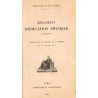 Règlement d'éducation physique, Ministère de la Guerre 1910 - gymnastique, culture physique, instruction militaire, sports,