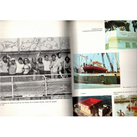 L'expédition Acali, Santiago Genovés, 1975 - naufragés en mer, bateau, radeau, traversée océan Atlantique,