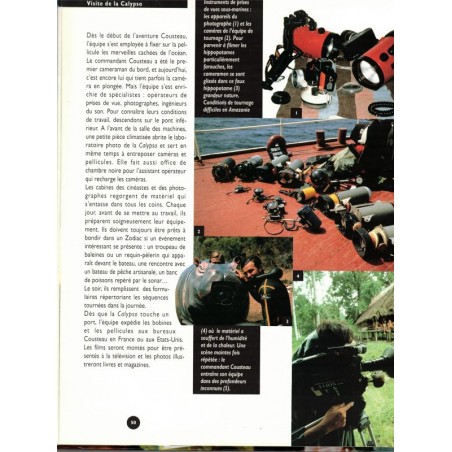 Les secrets de la Calypso et de l'Alcyone, Jacques-Yves Cousteau, 1992 -  techniques exploration sous-marine, bateau, océans,