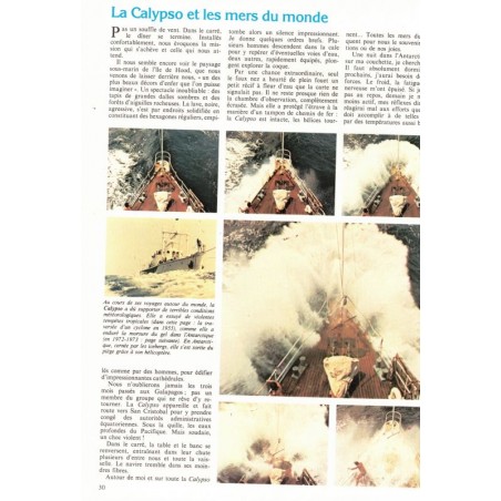 La planète océan, Jacques-Yves Cousteau, 1986 -  plongée sous-marine, Calypso, sous-marin, cinéma, océans,