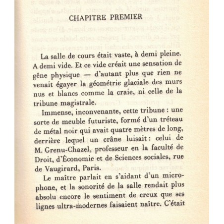 Laurent, Michel de Saint Pierre, 1980 - jeune homme, mal de vivre,