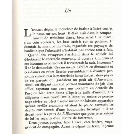 Les noisettes sauvages, Robert Sabatier, 1975 - Paris des années 1930,