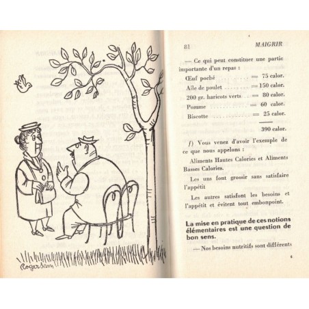 Maigrir par la méthode des basses calories, Behoteguy de Teramond et Docteur Le Boz, 1965 - diététique, régimes,