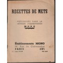 Recettes de mets préconisés dans la méthode d'alimentation mono - diététique, recettes, cuisine végétarienne,