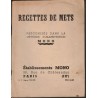 Recettes de mets préconisés dans la méthode d'alimentation mono - diététique, recettes, cuisine végétarienne,