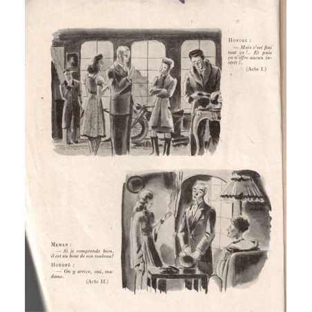 Les derniers seigneurs, Roger-Ferdinand, 1946 - théâtre vaudeville,