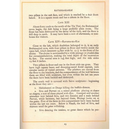 A guide to Elura Cave Temples, James Burgess, 1929 - Indes, art hindou, bouddhisme, hindouisme, brahmanisme,