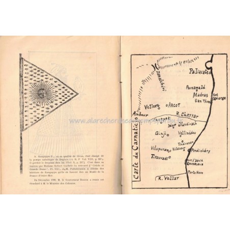 Dupleix, Gabriel Jouveau-Dubreuil, 1941 - Indes,  Empire colonial, Pondichéry, histoire Indes françaises,