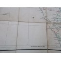 Plan des routes de la Présidence de Bombay en 1936, The Presidency of Bombay Road Map - Indes,  Empire colonial anglais, Indes,