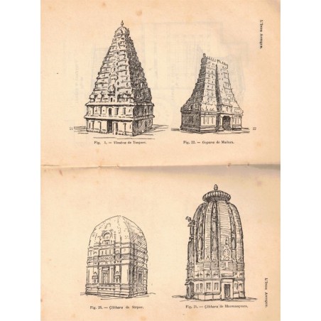 L'Inde antique et la civilisation indienne, Masson-Oursel, 1933 - Indes, histoire Inde, art hindou, ethnologie,
