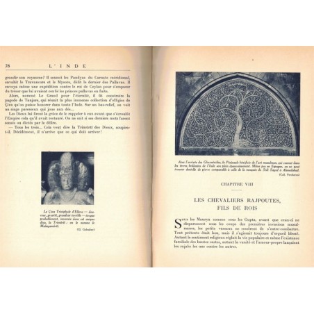 L'Inde, Maurice Percheron, Percheron-Teston,1936 - Indes, histoire Inde, art hindou, ethnologie,