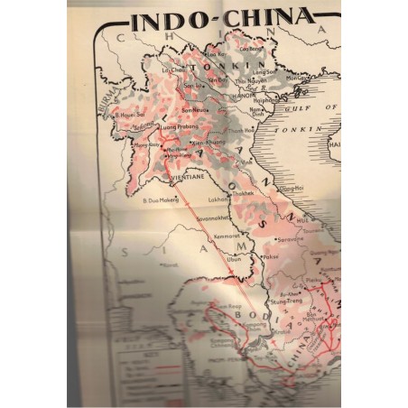 Travels in Indo-China, a dragon apparent, Norman Lewis, 1951 - tourisme Inde, tourisme Asie, Cambodge, Indochine,