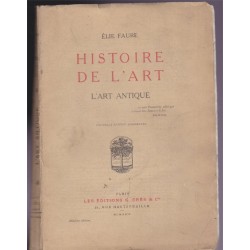 L'art antique, histoire de...