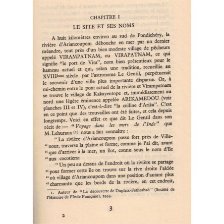Les fouilles d'Arikamédou, Pattabiramin, 1946 - Indes, dédicacé Surleau, Jouveau-Dubreuil, art hindou, bouddhisme, hindouisme,