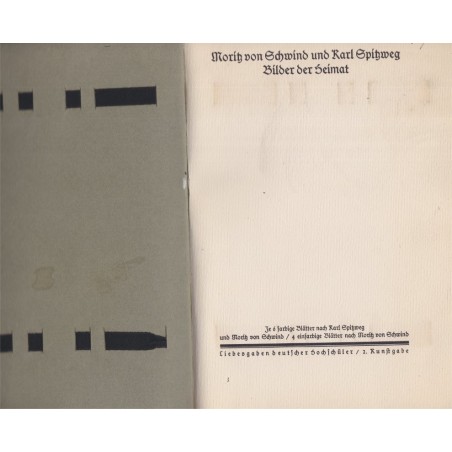 Bilder der Heimat, Moritz von Schwind,  Karl Spitzweg, 1916 - art, peintres, Allemagne, Autriche