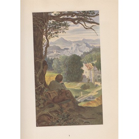 Bilder der Heimat, Moritz von Schwind,  Karl Spitzweg, 1916 - peintres romantiques allemands, peinture XIXe s