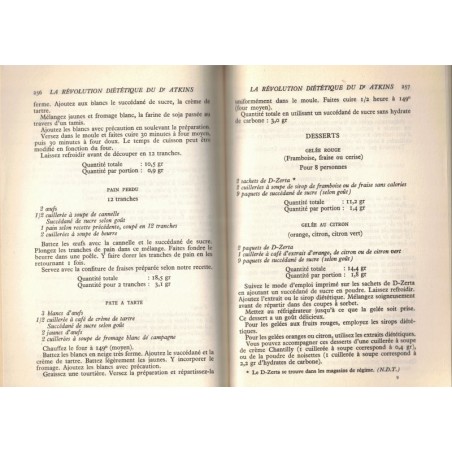 La révolution diététique du Docteur Atkins, Robert Atkins, 1976 - diététique, régimes,