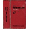 Le guide Rouge Michelin France 1974 - cuisine, vins, hôtels, restaurants, guide Michelin, gastronomie,
