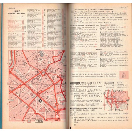 Le guide Rouge Michelin France 1974 - cuisine, vins, hôtels, restaurants, guide Michelin, gastronomie,