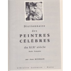 Dictionnaire des peintres...