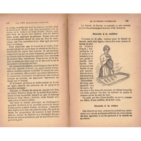 Les 1000 meilleures recettes de pâtisserie bourgeoise, H.M. Audran, 1925 - recettes, cuisine traditionnelle, desserts,