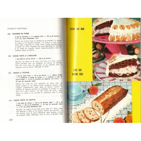 Cuisine et diététique, Charles Gerber, 1976 - diététique, recettes, guides pratiques de la vie,