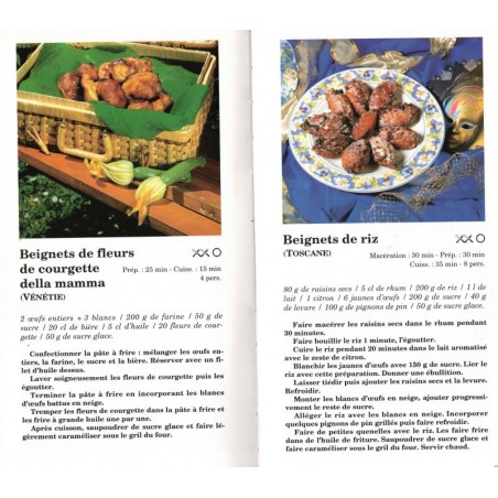 La cuisine italienne, Armand Baratto, 1996 - recettes, Italie, Delta 2000, cuisine étrangère,