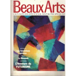 Venise Biennale, futuriste Boltanski, architecture Mexique, photographie, Nantes, sculpture - Beaux Arts Magazine N°37 juil 1986
