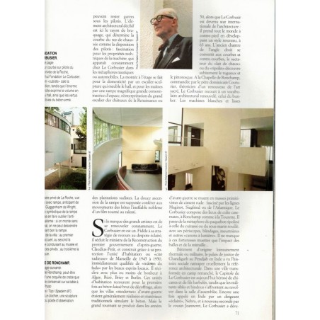 Arcimboldo, grand maître des artifices, Le Corbusier, Beaux Arts Magazine n°44 mars 1987  - peintres, architectes,