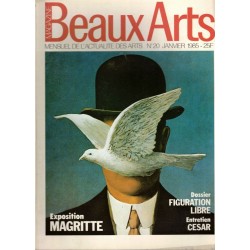 René Magritte, sculptures de César, architecte Sir John Soane, photographie 19e s, expo magie noire - Beaux Arts ﻿n°20 jan 1985