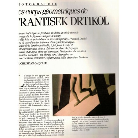 Centre Beaubourg, Pierre Subleyras XVIIIe s, architecture Oscar Niemeyer, photographie Frantisek Drtikol - Beaux Arts ﻿n°43 1987