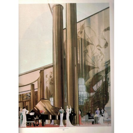 Paquebots art déco, Cubisme, Comte d'Orsay, Suisse Ferdinand Holder, photographie G.Rousse - Beaux Arts Magazine n° 2 mai 1983
