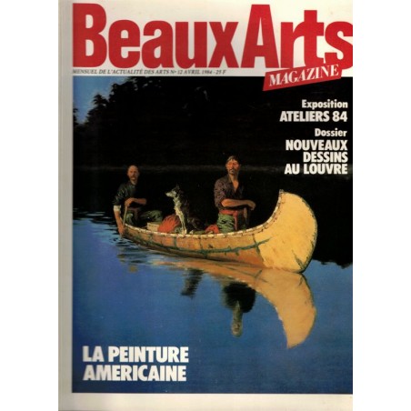 Peinture américaine XIXe s, Frederic Edwin Church, photographes autrichiens, Beaux Arts Magazine n° 12 avril 1984 - Etats-Unis