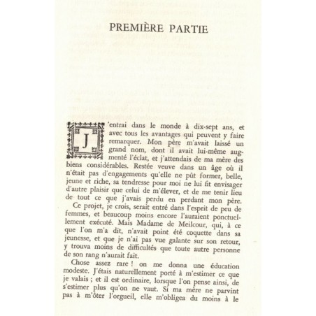 Les égarements du cœur et de l'esprit ou mémoires de M de Meilcour, Crébillon Fils, 1953 - , érotisme, libertinage, XVIIIe s.