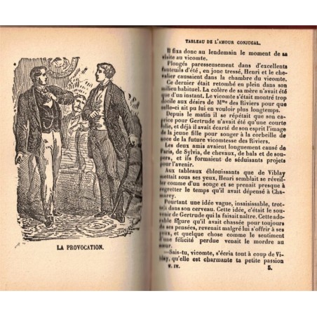Tableau de l'amour conjugal T3 et T4, Venetti, 1880 - femme 19e siècle, famille, moeurs, libertinage, érotisme,
